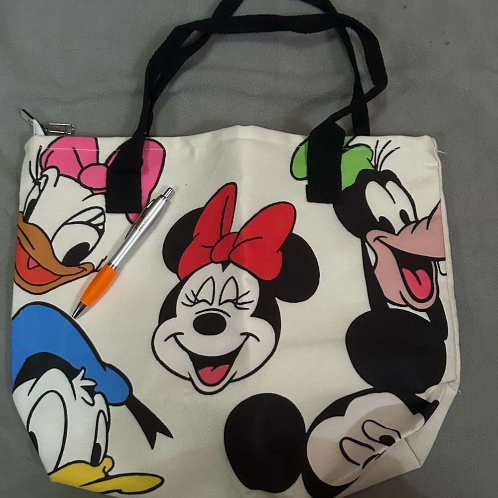 Disney Character Tote Bag - Multicolor new without tags